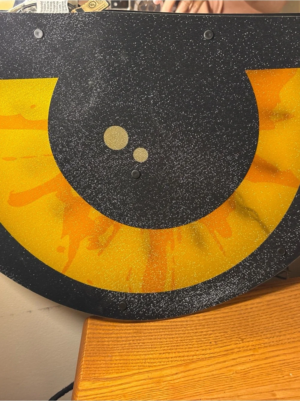 Yellow Lighted Eyes - 2 Piece Indoor/Outdoor Accent